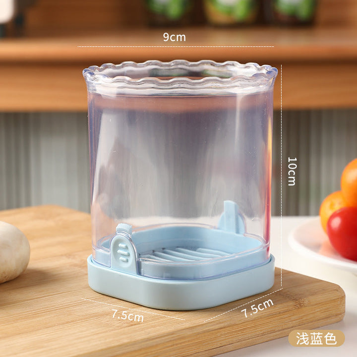 Stainless Steel Slice Cup Strawberry Banana Egg Kiwi Slicer Kitchen Gadgets Silicone Back Scrub Bath Brush