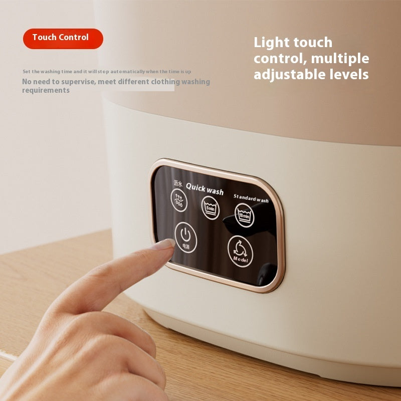 Folding Washing Machine Portable Underwear Underwear Small Washing Machine Silicone Back Scrub Bath Brush