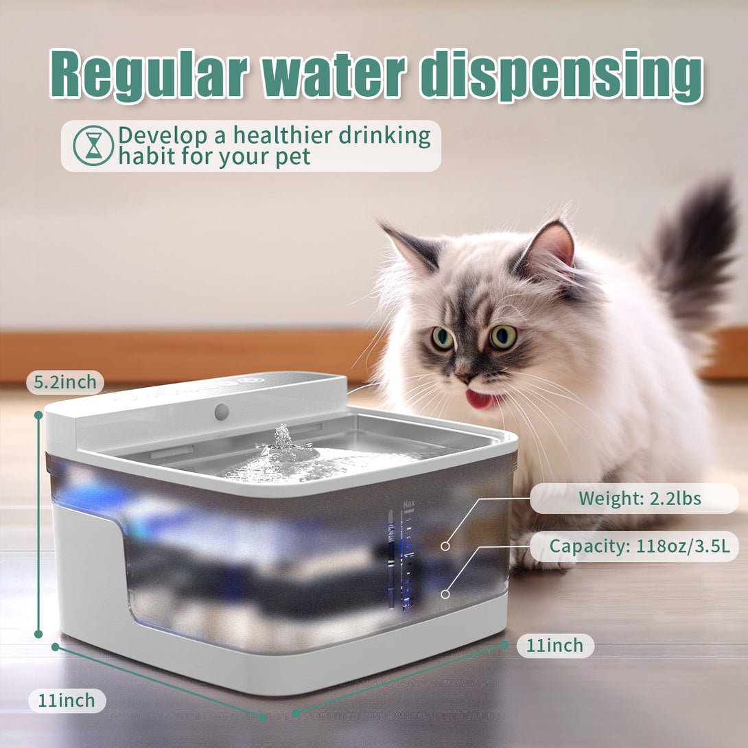 Automatic Pet Water Dispenser - Fresh Drinking Fountain BLYNTRA