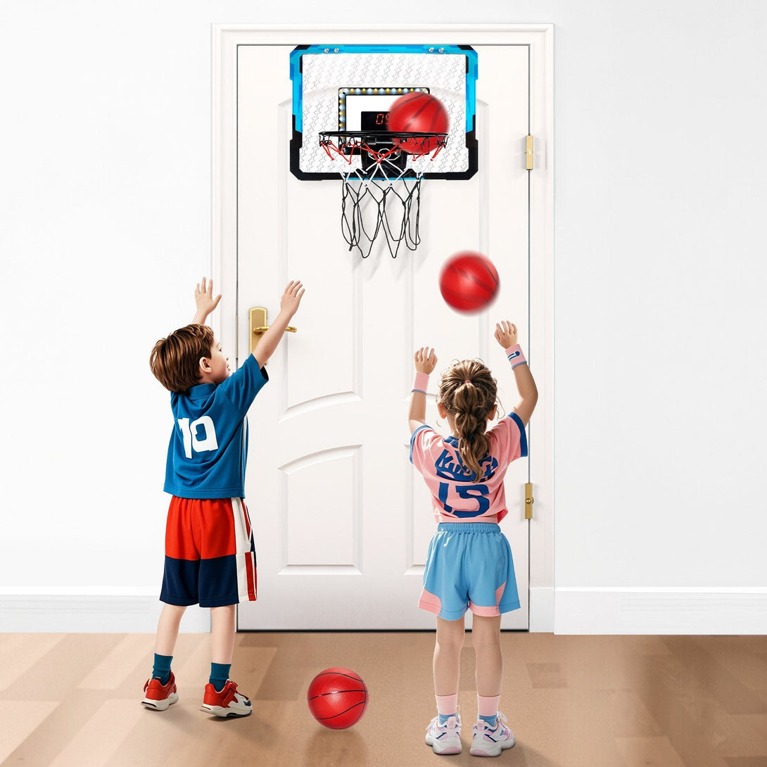 Kids LED Basketball Hoop & Scoreboard BLYNTRA