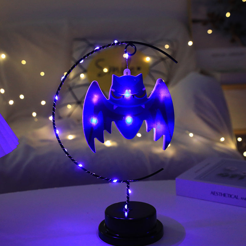 BLYNTRA Wrought Iron Witch Modeling Lamp – LED Decorative Halloween Light BLYNTRA