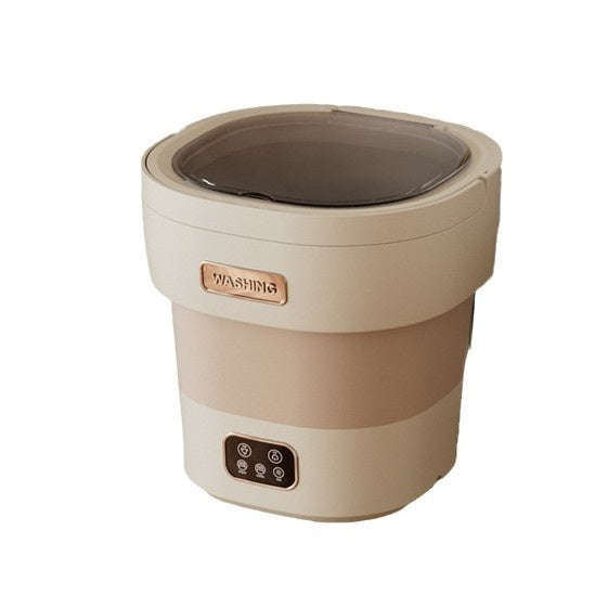 Folding Washing Machine Portable Underwear Underwear Small Washing Machine Silicone Back Scrub Bath Brush