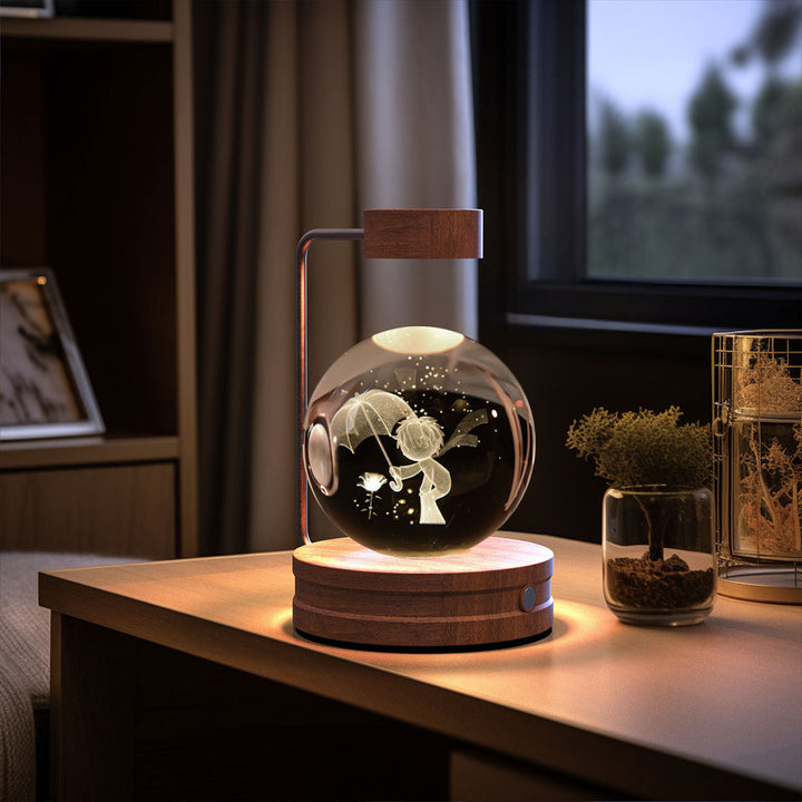 Dino Galaxy Night Light | Crystal Ball Lamp USB BLYNTRA