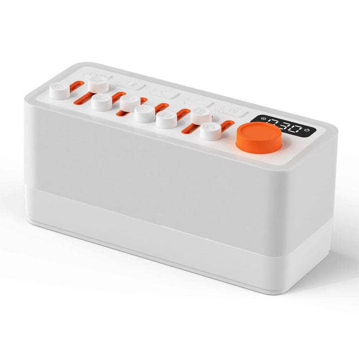 DreamAura White Noise Sleep Machine & RGB Light Silicone Back Scrub Bath Brush