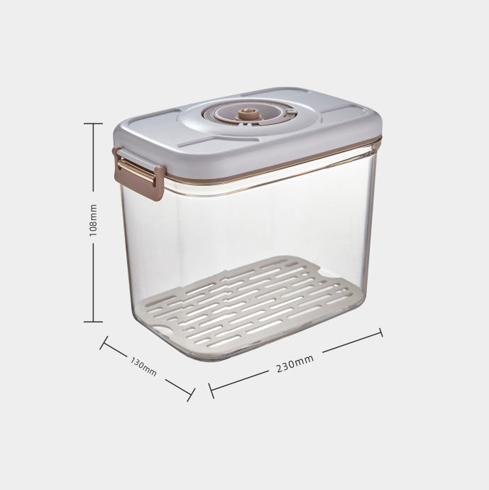 FreshSeal Vacuum Food Storage Box Silicone Back Scrub Bath Brush