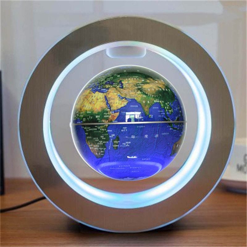BLYNTRA 3D Levitating World Globe – LED Light Floating Decoration BLYNTRA