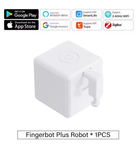Graffiti Smart Home Bluetooth Zigbee Finger Robot Silicone Back Scrub Bath Brush