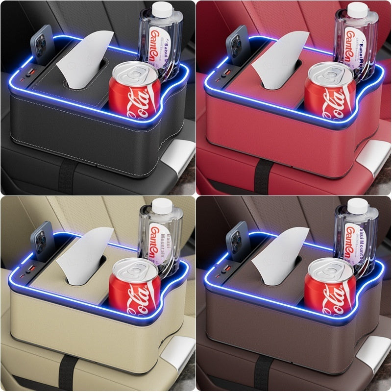 Car Armrest Storage Organizer Box BLYNTRA