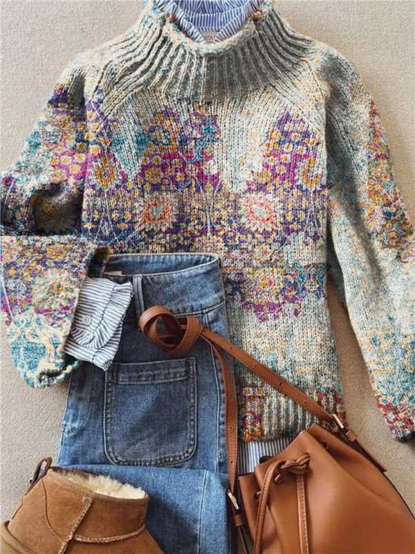 BLYNTRA Holiday Casual Cloak – Cozy Printed Christmas Outerwear BLYNTRA