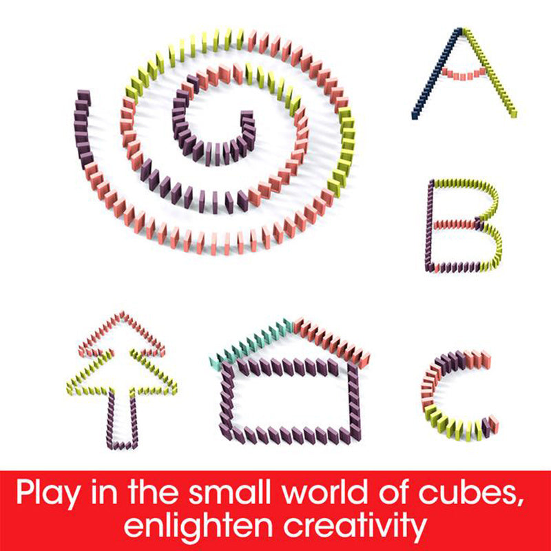 BLYNTRA Domino Train Toy – Automatic Block Laying Electric Set BLYNTRA