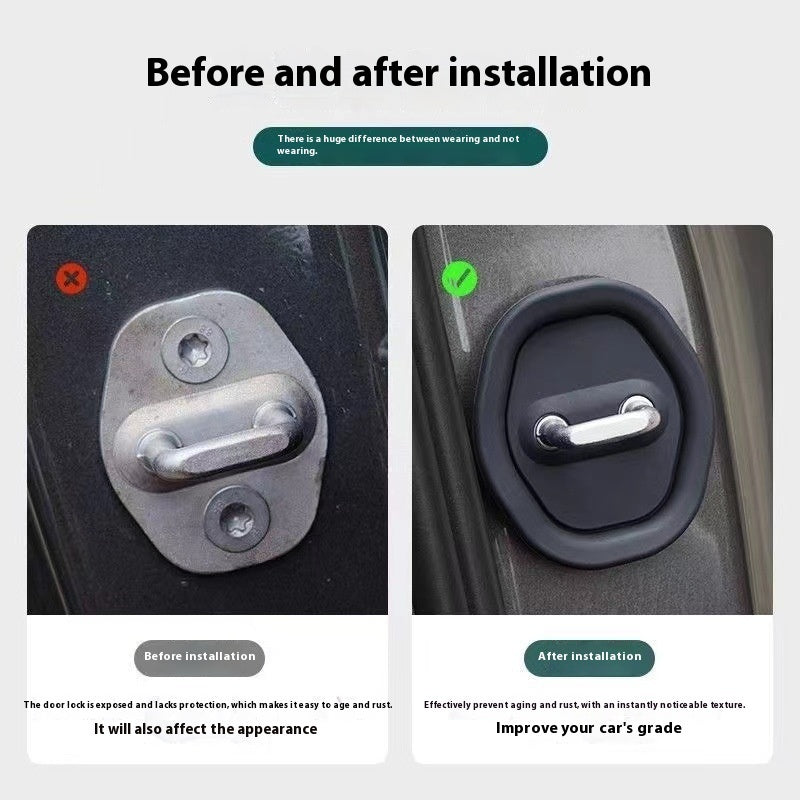 PVC Car Door Lock Shock Absorber Pad BLYNTRA