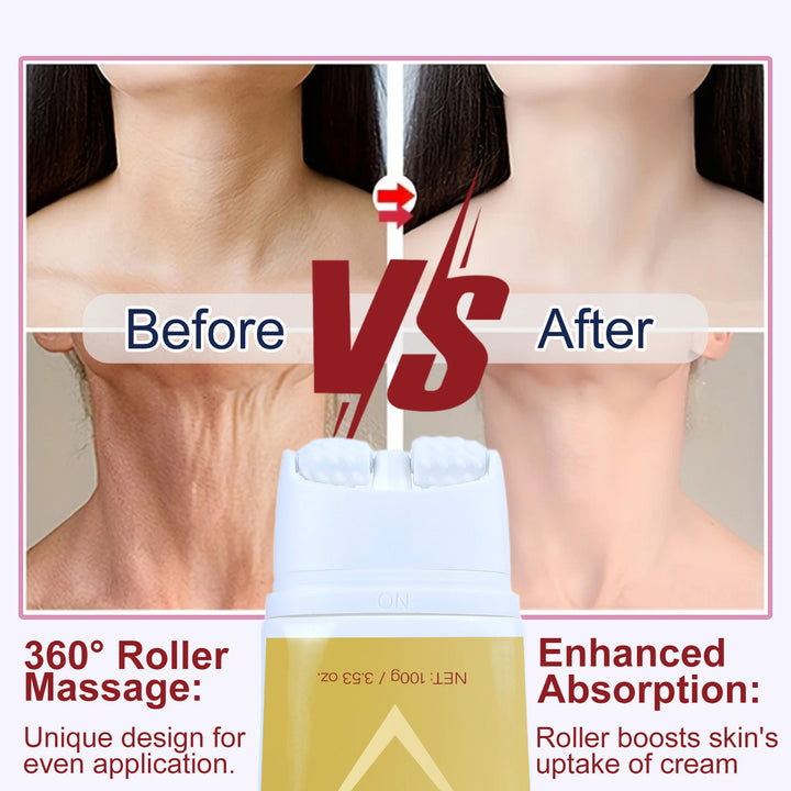 Neck Firming Roller Cream | Anti-Aging & Lift BLYNTRA