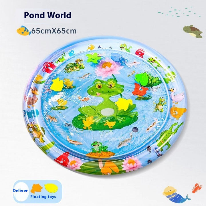 AquaChill Pet Water Cooling Bed Mat Silicone Back Scrub Bath Brush