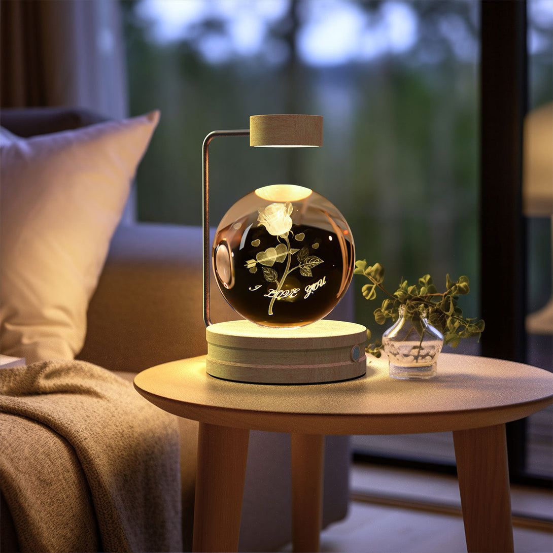Dino Galaxy Night Light | Crystal Ball Lamp USB BLYNTRA