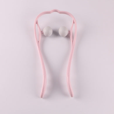 Multifunctional Manual Six-wheel Neck Massager Massage Relieve Roller Massage Tool Silicone Back Scrub Bath Brush