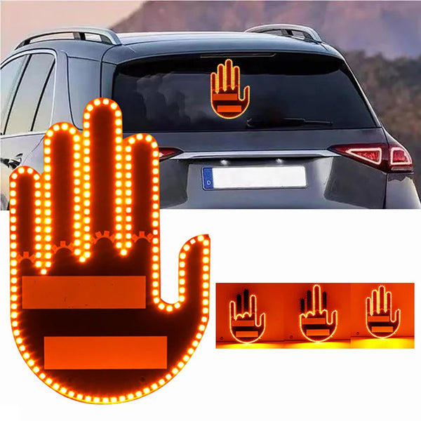 DriveMood LED Gesture Light with Remote Silicone Back Scrub Bath Brush