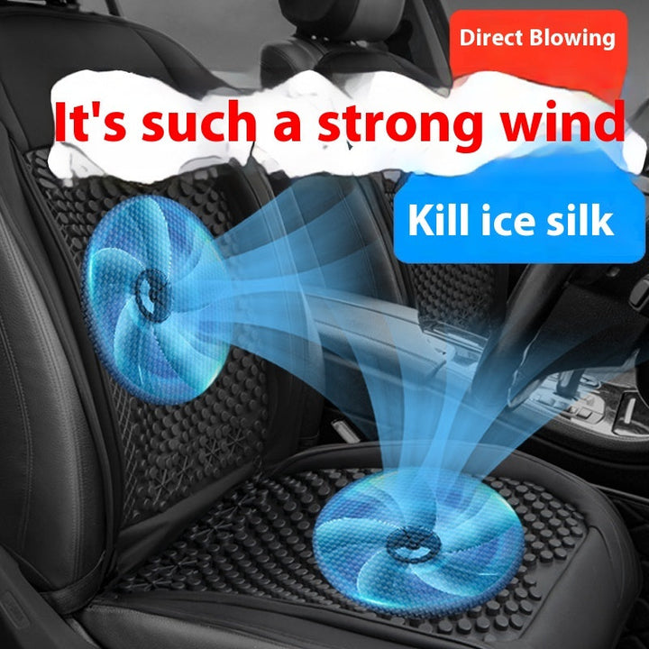 12V Car Ventilated Seat Cushion | Cool & Comfy Ride Blyntra