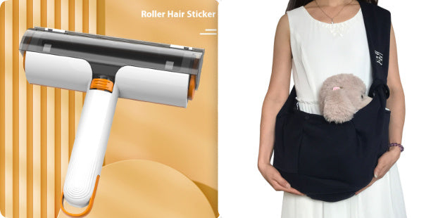 BLYNTRA Multifunctional Pet Hair Remover – Roller + Brush Combo BLYNTRA
