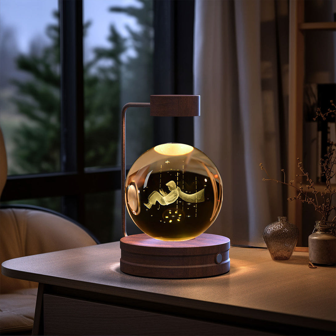 Dino Galaxy Night Light | Crystal Ball Lamp USB BLYNTRA
