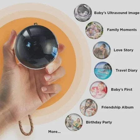 Fashionable Spherical Video Ball by BLYNTRA – 3D Memory Display Lamp BLYNTRA