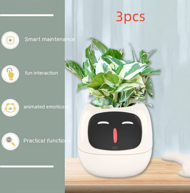 BLYNTRA Smart Planter Companion – Animated AI Plant Pot with Display BLYNTRA