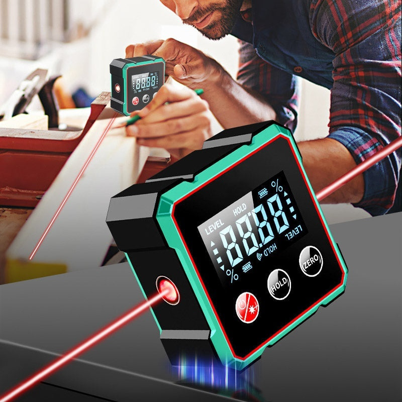 Magnetic Digital Angle Finder with Laser Gauge BLYNTRA