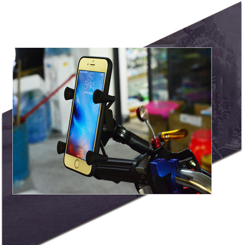 Rechargeable Motorcycle Phone Holder | USB Mount BLYNTRA