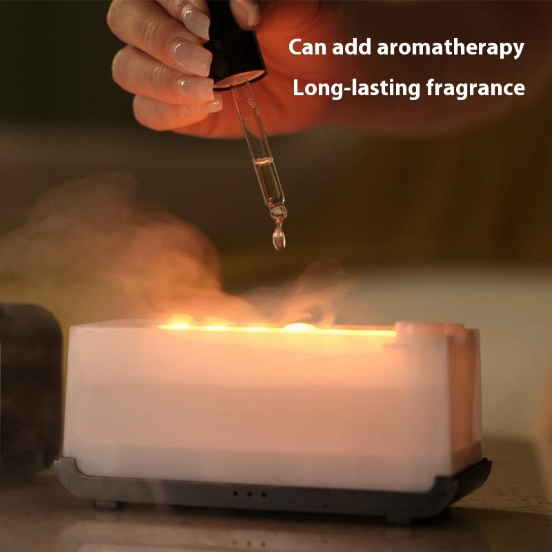 BLYNTRA™ USB Flame Aroma Diffuser – Timed Humidifier & Mood LED BLYNTRA
