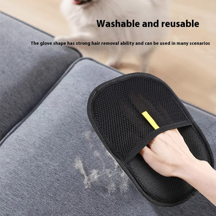 Pet Hair Remover Mitt Pet Hair Remover Gloves Deshedding Brush Glove For Dog Cat Rabbit With Long Short Curly Hair Silicone Back Scrub Bath Brush