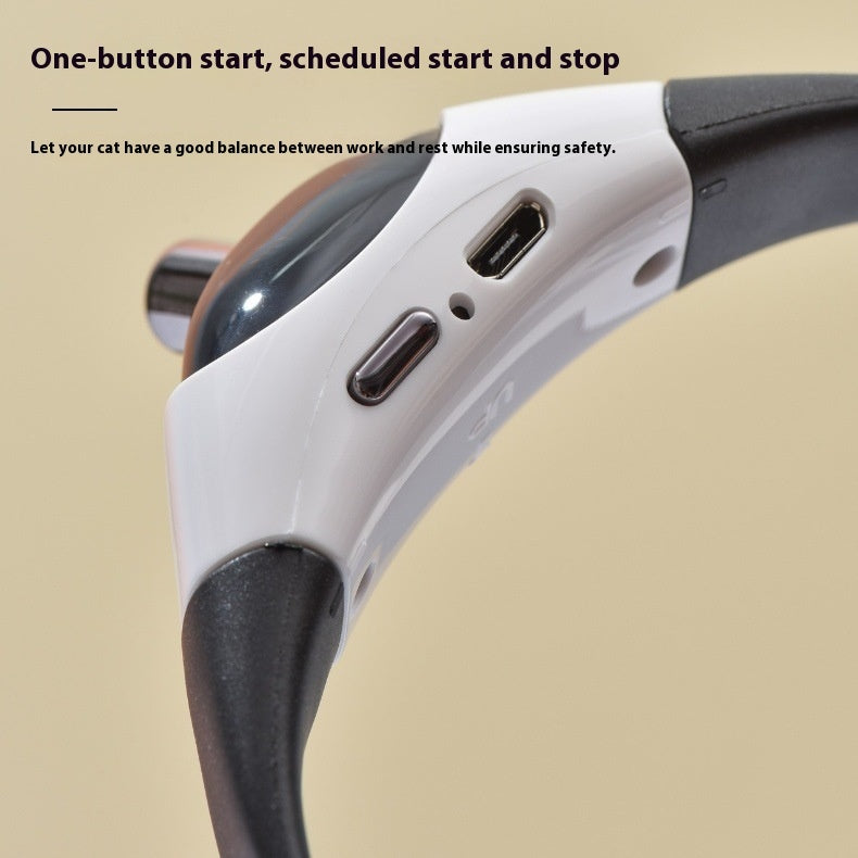 BLYNTRA™ Hands-Free Laser Collar – Smart & Funny Cat Toy BLYNTRA