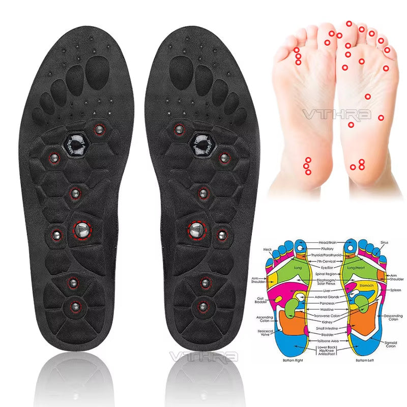Magnetic Therapy Insoles | Acupressure Foot Pads BLYNTRA