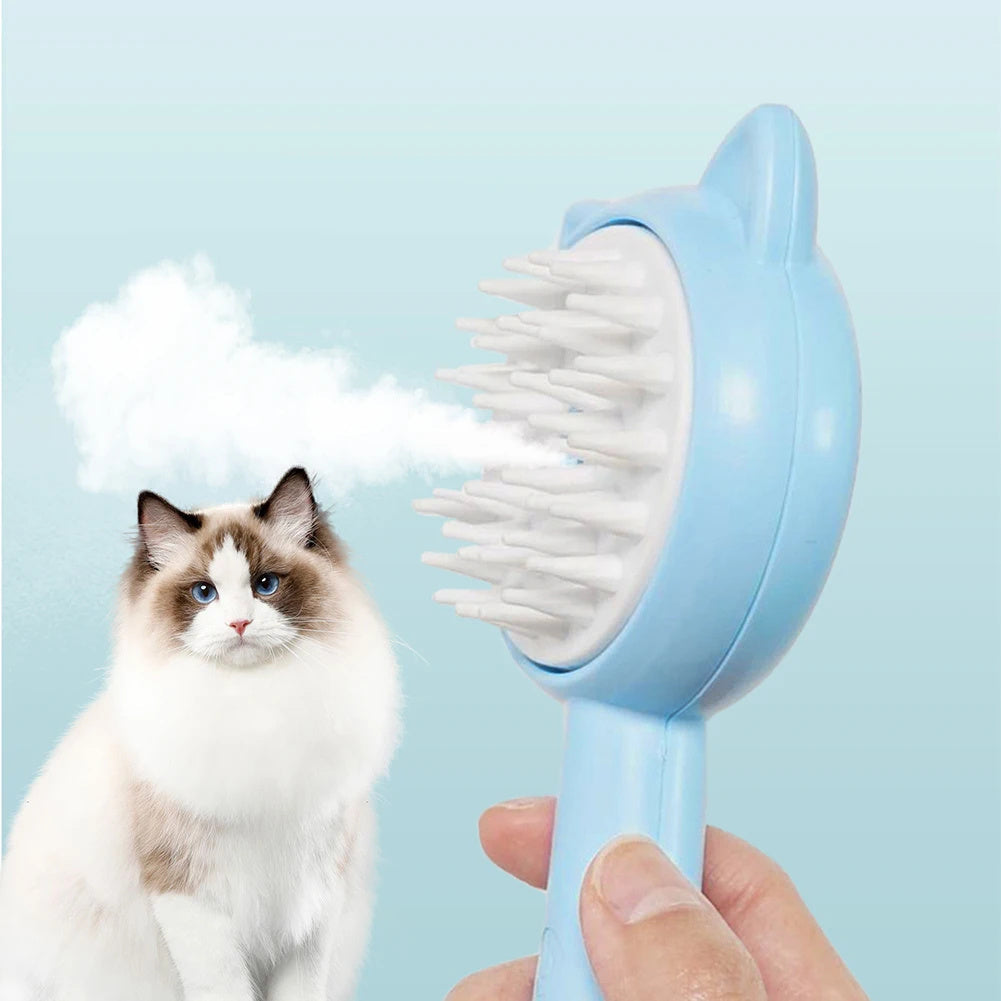 BLYNTRA™ Mist Pet Grooming Brush – Rechargeable & Easy to Clean BLYNTRA