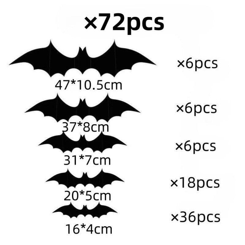 BLYNTRA 3D Bat Wall Stickers – Instantly Create Spooky Halloween Walls Silicone Back Scrub Bath Brush