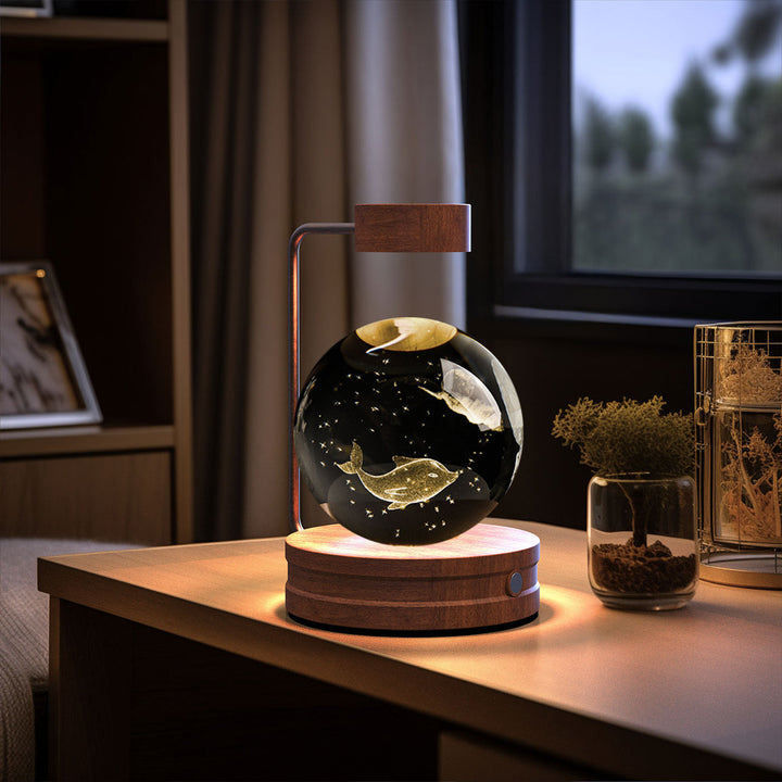 Dino Galaxy Night Light | Crystal Ball Lamp USB BLYNTRA
