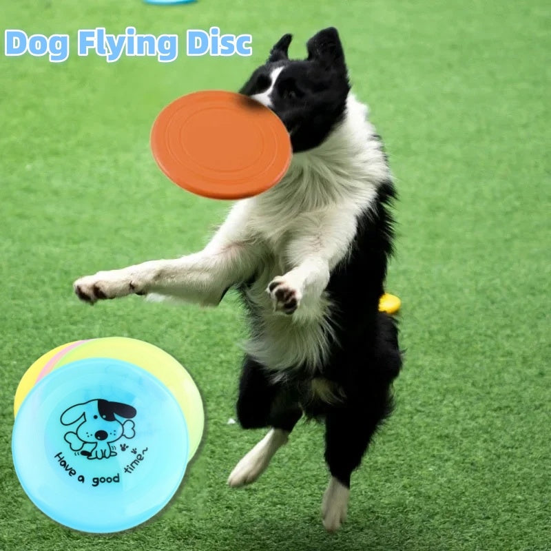 Durable Silicone Dog Frisbee – Flying Saucer Toy BLYNTRA