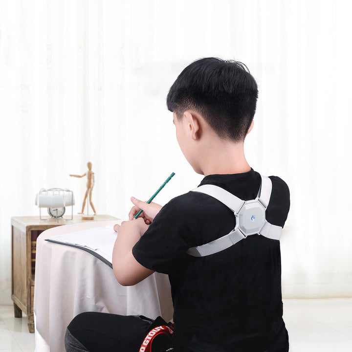SmartAlign Posture Trainer Belt Silicone Back Scrub Bath Brush
