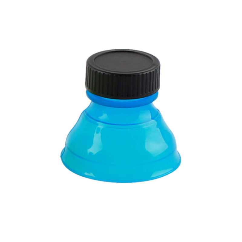 SnapSeal Leak-Proof Soda Bottle Caps Silicone Back Scrub Bath Brush