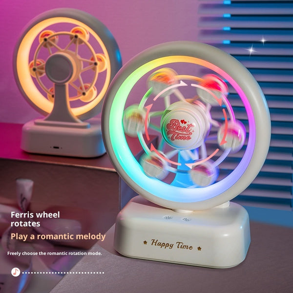 Ferris Wheel Music Box Lamp – BLYNTRA Rechargeable Bluetooth Speaker