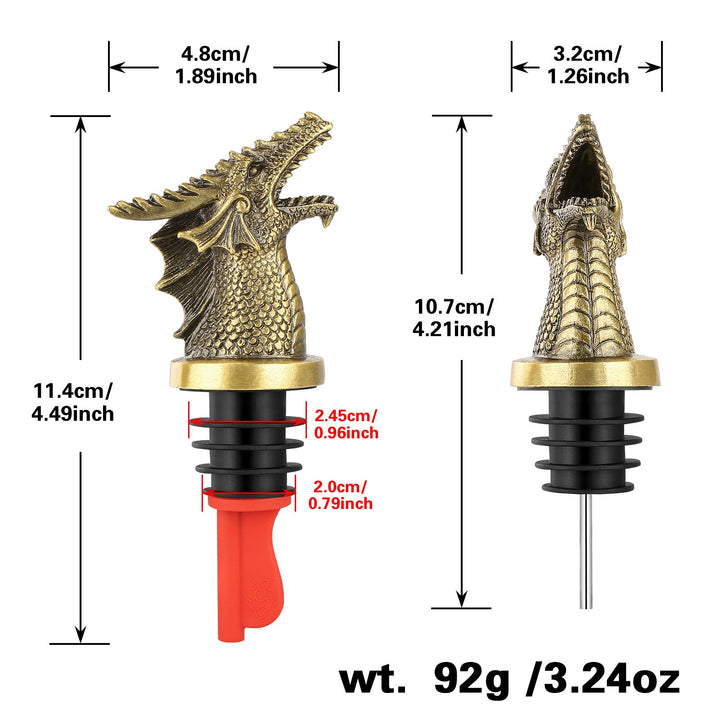 Dual Faucet Bottle Dispenser & Stopper BLYNTRA