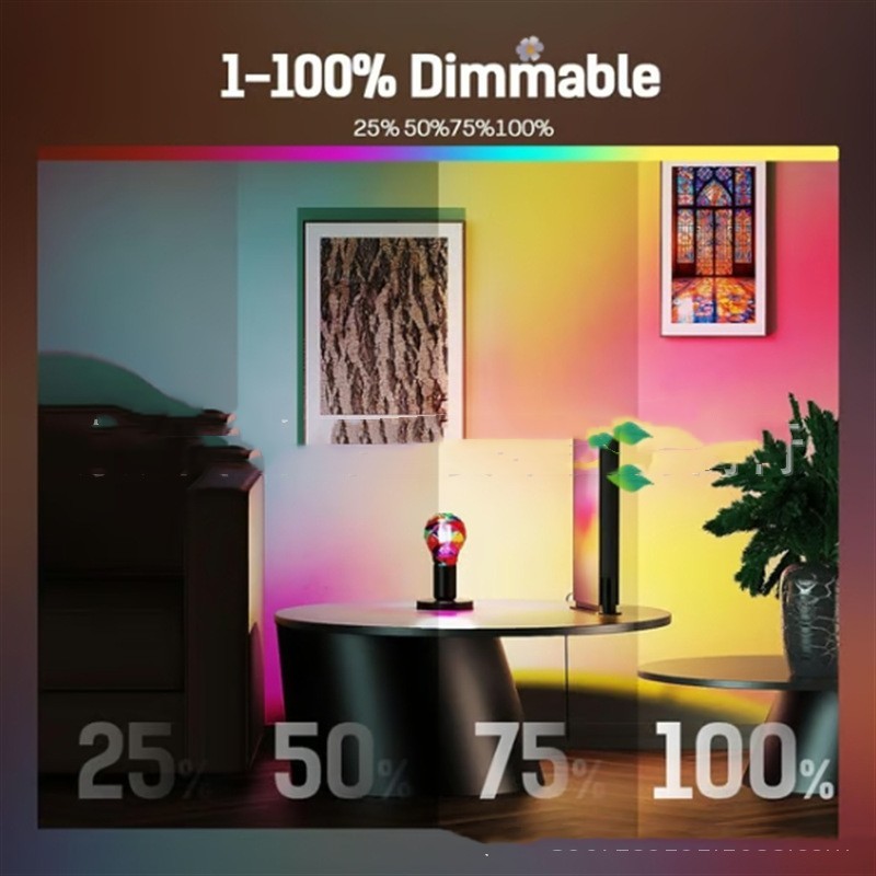 Colored LED Glass Bulb | Eco Light Glow BLYNTRA