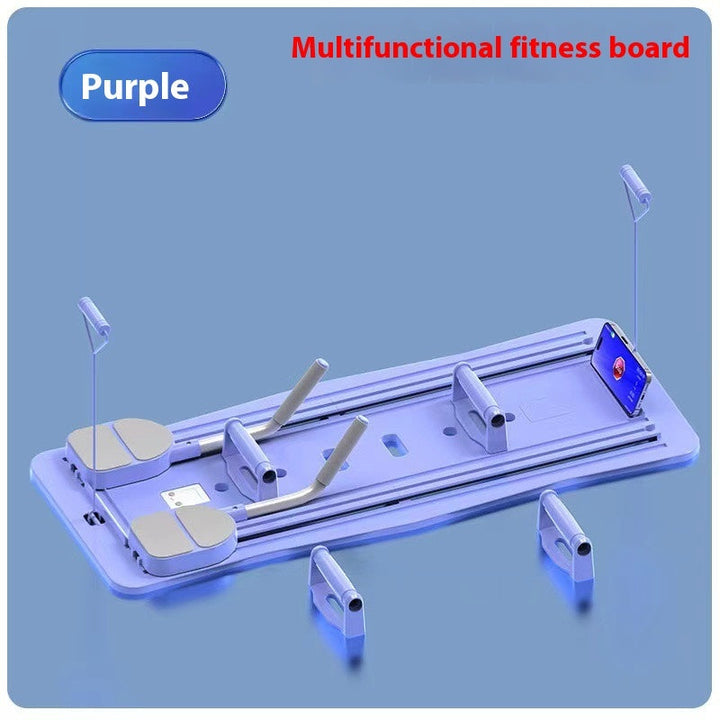 Supine Board Multifunctional Fitness Tablet Abdominal Wheel Silicone Back Scrub Bath Brush