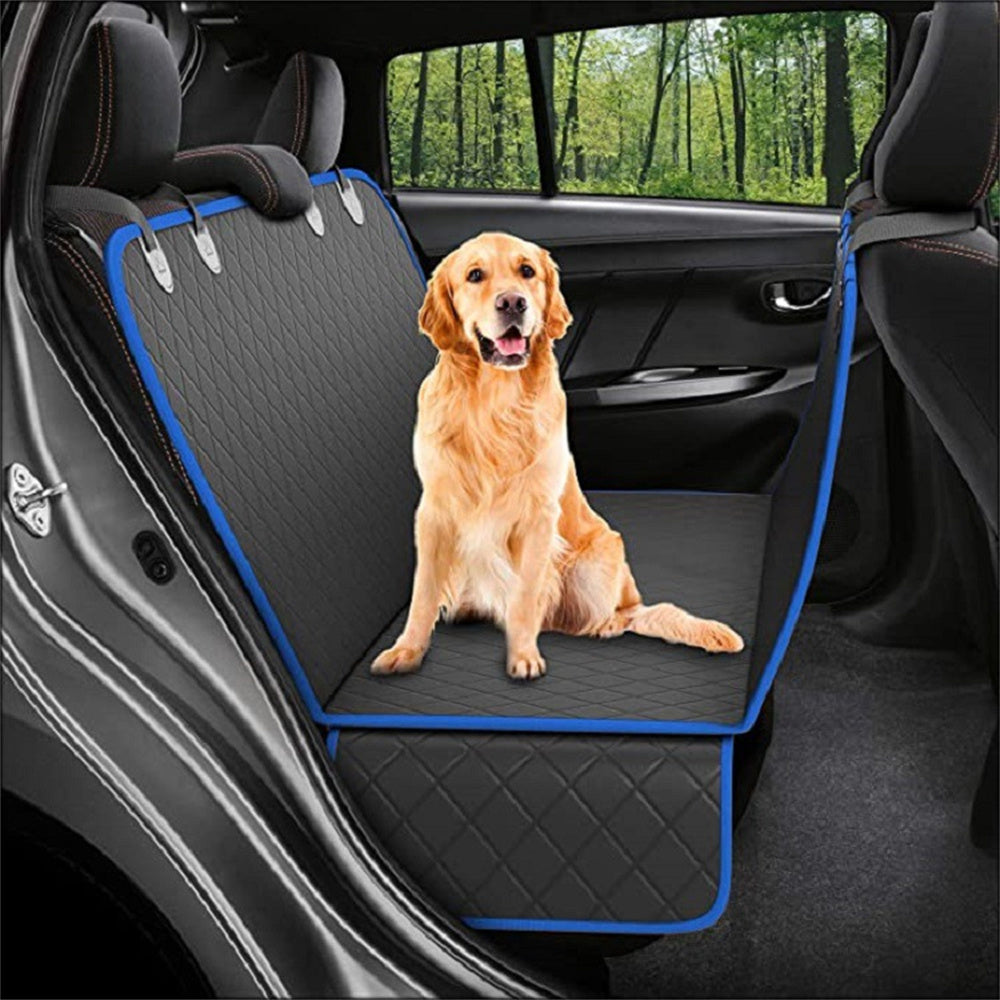BLYNTRA Dog Rear Seat Protector – Hammock & Mesh Pet Carrier Cover BLYNTRA