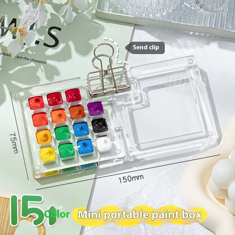 Mini Watercolor Box & Travel Sketchbook Set BLYNTRA