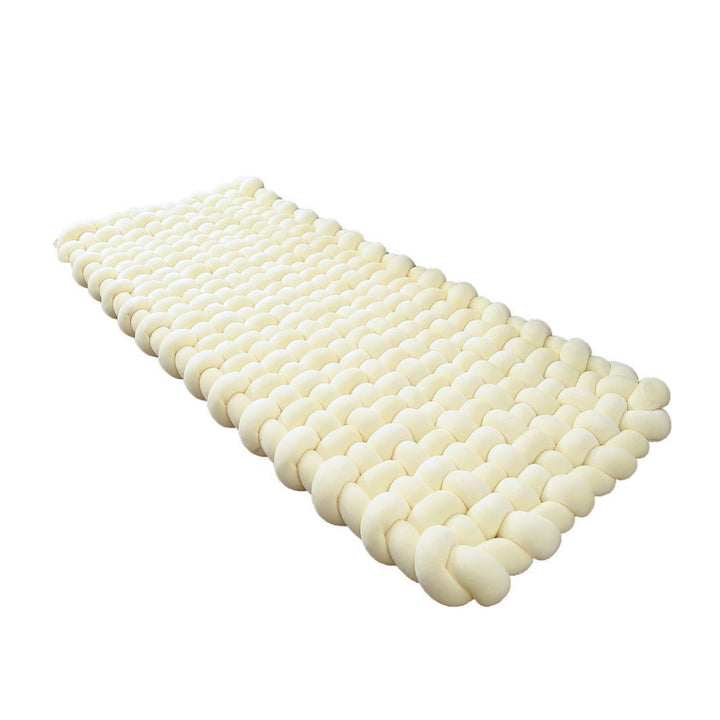 Woven Bedroom Rug Window Cushion Ledge Cushion Household Sofa Cushion Floor Mat Tatami Silicone Back Scrub Bath Brush