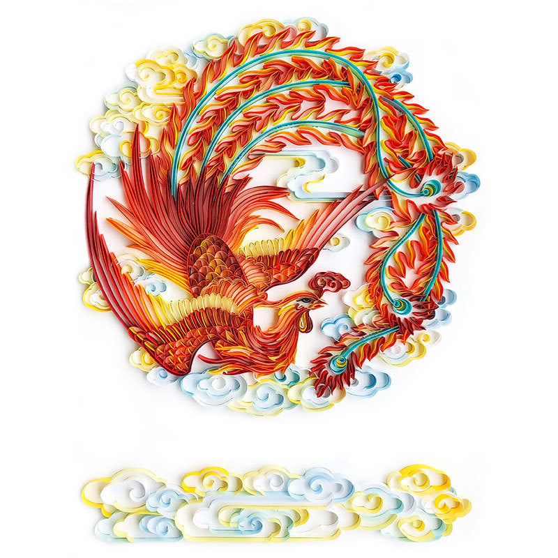 Quilted Paper Art Kit | DIY Illustration Decor Set BLYNTRA