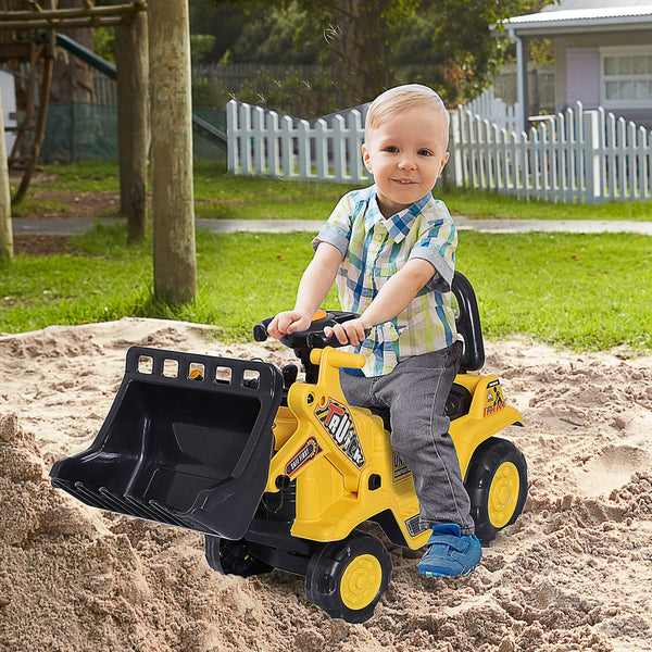 Ride-On Bulldozer Truck – Real Construction Play for Kids