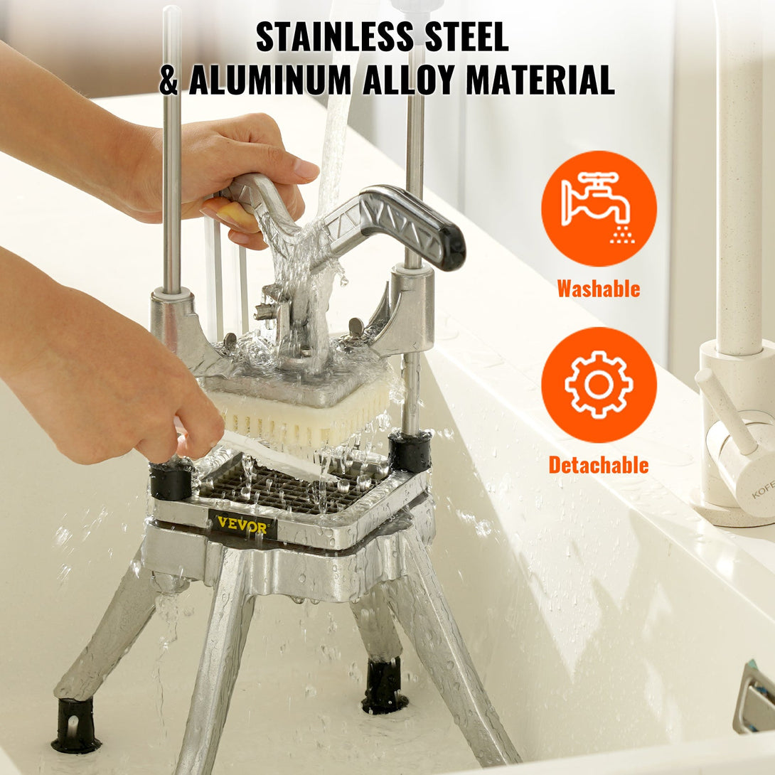 VEVOR Commercial Veggie Chopper | 4-Blade Dicer BLYNTRA