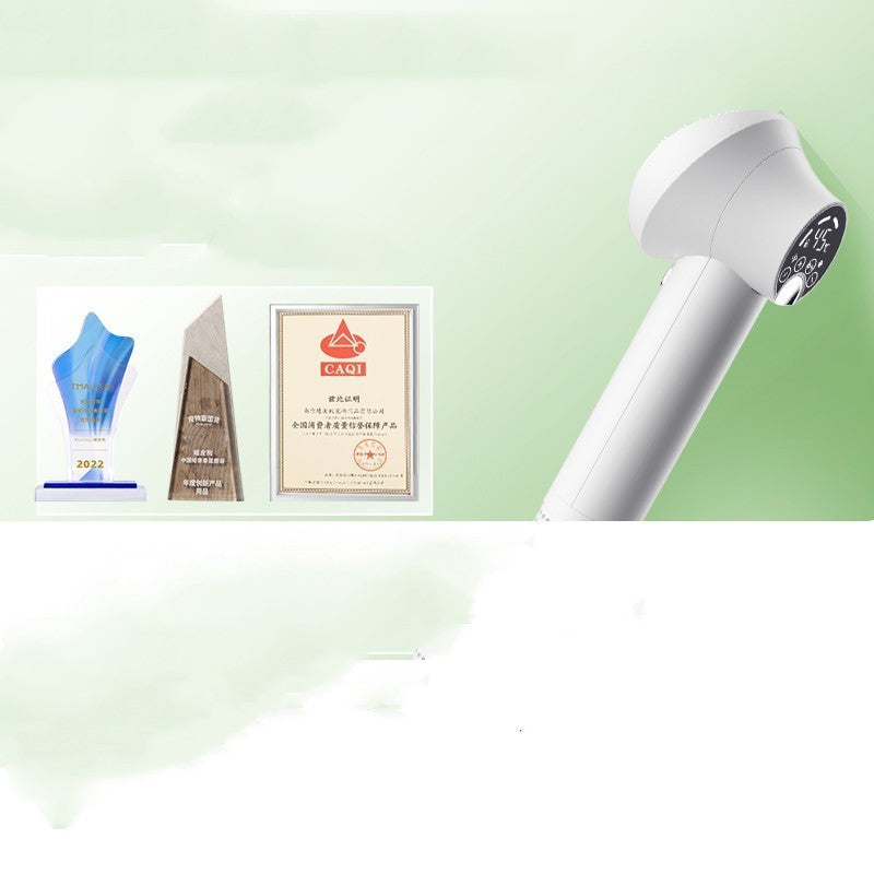 GroomEase Silent Pet Hair Dryer & Comb Silicone Back Scrub Bath Brush