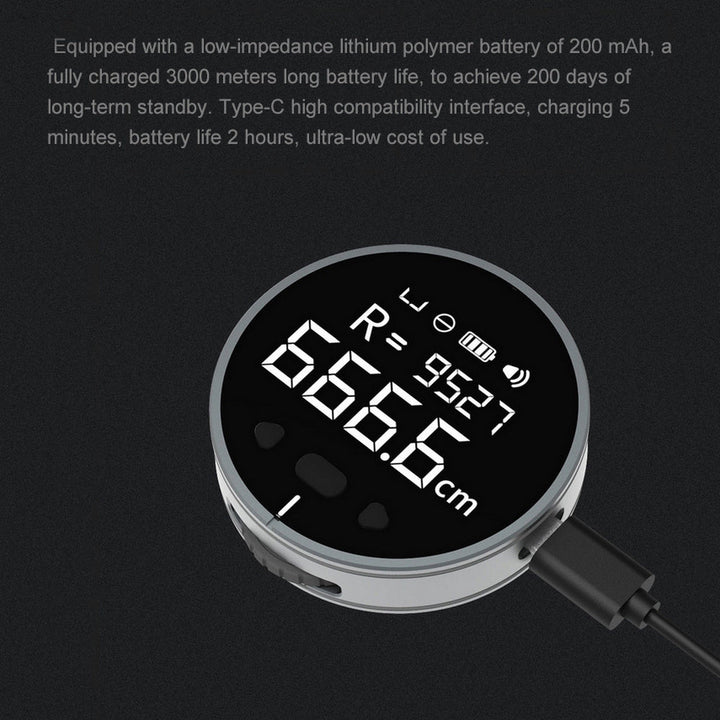 Distance Measuring Instrument Electronic Measuring Ruler Tape Measure High Definition Digital LCD High Precision Electronic Measuring Ruler Tool Silicone Back Scrub Bath Brush