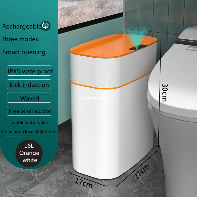 BLYNTRA™ Touchless Smart Trash Can – Sensor Lid, Sleek & Hygienic BLYNTRA